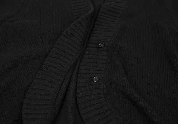 ロエベLOEWE カシミヤニットカーディガン 黒L K-114924_009