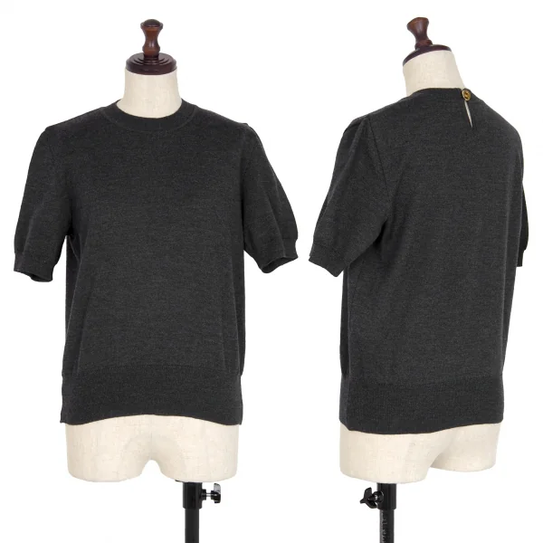 Salvatore Ferragamo Wool Knit Sweater & Skirt K-114927_002