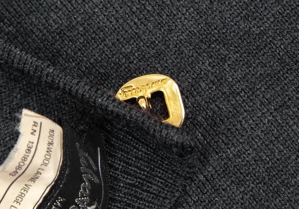 Salvatore Ferragamo Wool Knit Sweater & Skirt K-114927_011