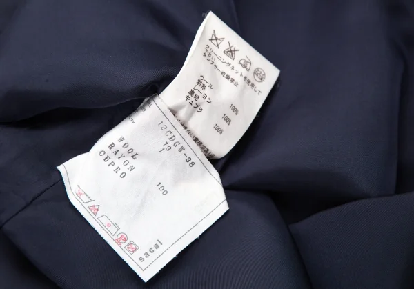 sacai Taping Check Wool Dress K-114931_020