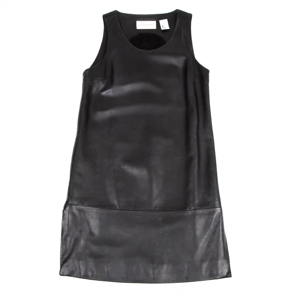 クリストファーケインCHRISTOPHER KANE ディエチコルソコモ10・corso・com ラムレザーサイドジップワンピース 白 黒8 K-114933_002