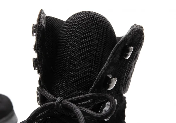 プラダスポーツPRADA SPORT ハラコトレッキングブーツ 黒35 1/2(23.5cm位) K-114934_012