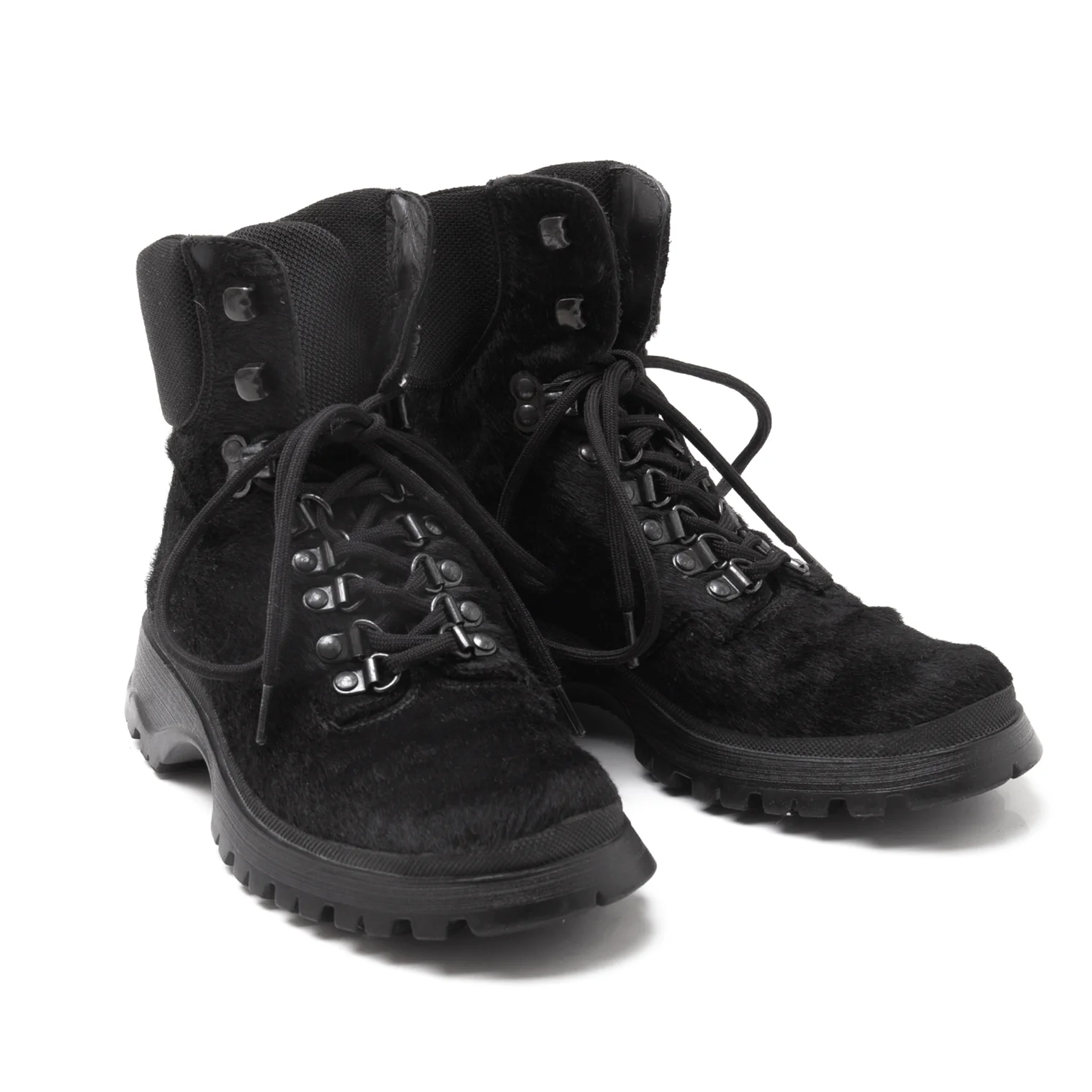 PRADA SPORT Archive 黒 エナメル ブーツ サイズ5Ω