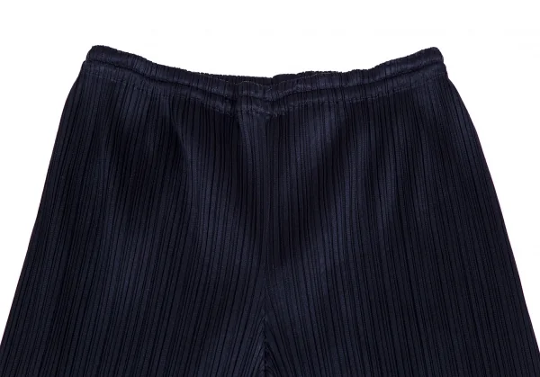 プリーツプリーズPLEATS PLEASE プリーツワイドパンツ 紺4 K-114943_002
