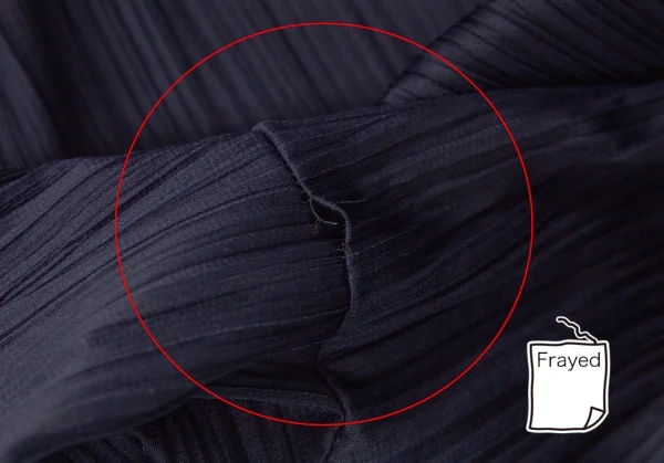 プリーツプリーズPLEATS PLEASE プリーツワイドパンツ 紺4 K-114943_008