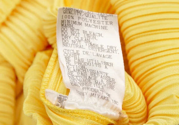 プリーツプリーズPLEATS PLEASE ノースリーブマキシワンピース 黄色3 K-114973_014