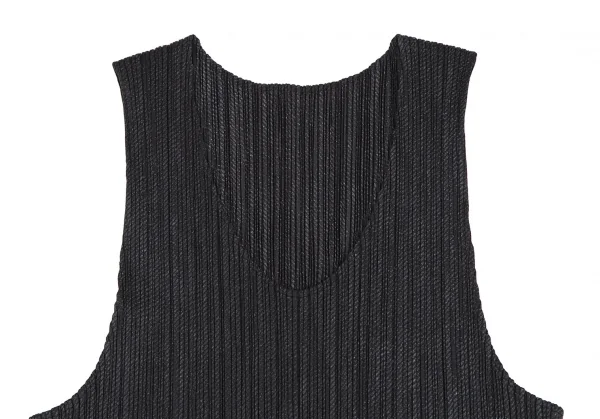 プリーツプリーズPLEATS PLEASE ファブリックプリントセットアップ チャコール4 2 K-114982_004
