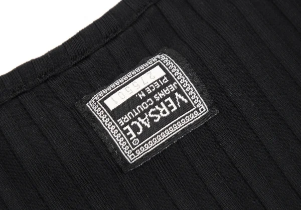 イタリア、GIANNI VERSACE ストライプドットベスト イタリア、GIANNI