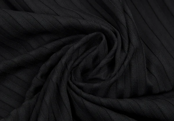 ヴェルサーチ ジーンズクチュールVERSACE JEANS COUTURE シャドーストライプヘンリーネックカットソー 黒L K-115007_016