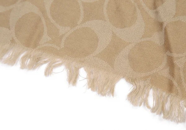 コーチCOACH シグネチャージャガードストール ベージュ K-115015_005