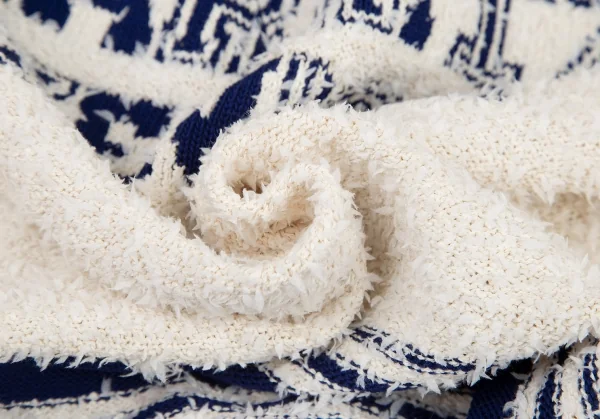 CHANEL Lettering Design Knit Cardigan K-115051_015