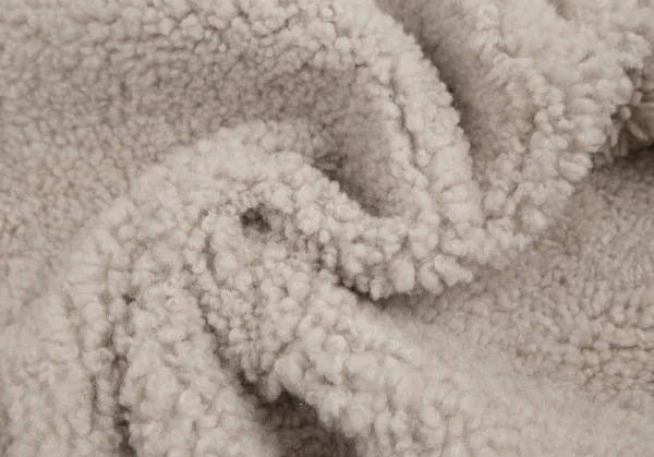 ダブルスタンダードクロージングDOUBLE STANDARD CLOTHING ボアムートンジップアップフーデッドジャケット グレージュ36 K-115054_011