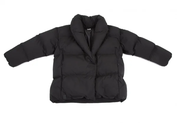 ベーコンBACON ショールカラーダウンジャケット 黒S K-115056_002