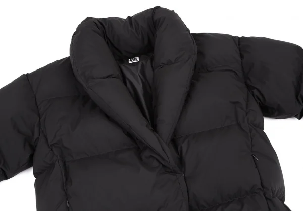 ベーコンBACON ショールカラーダウンジャケット 黒S K-115056_003