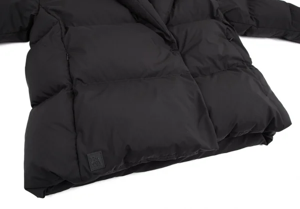 ベーコンBACON ショールカラーダウンジャケット 黒S K-115056_008