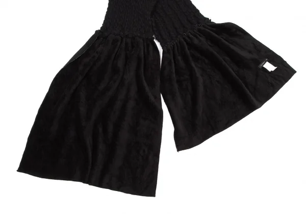 Yohji Yamamoto NOIR Fleece Switching Knit Stole K-115057_003