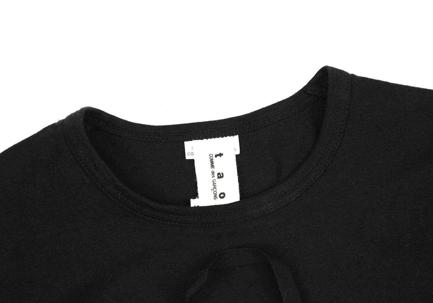 希少✨タオコムデギャルソン Tシャツ いちご 半袖AD2009 栗原たお 黒 タオ コムデギャルソンtao COMME des GARCONS ポリフラワー