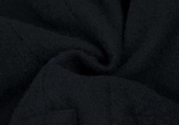 ローブドシャンブル コムデギャルソンrobe de chambre COMME des GARCONS 縮絨ウールモーニングジャケット 紺L K-115060_015
