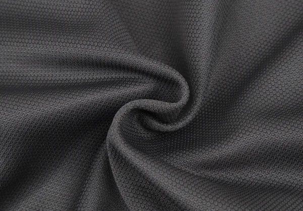 コムデギャルソンCOMME des GARCONS 生地貼り付け鹿の子半袖カットソー グレーS K-115071_015