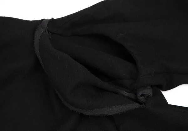 コムデギャルソンCOMME des GARCONS ピン留ウールデザインショートボレロ 黒S K-115076_014