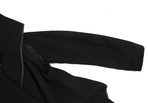 コムデギャルソンCOMME des GARCONS ピン留ウールデザインショートボレロ 黒S K-115076_004