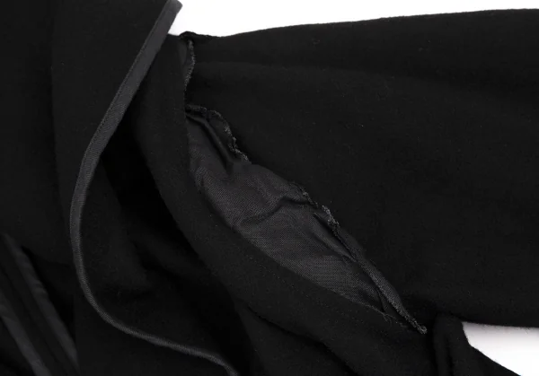 コムデギャルソンCOMME des GARCONS ピン留ウールデザインショートボレロ 黒S K-115076_005