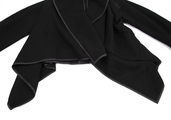 コムデギャルソンCOMME des GARCONS ピン留ウールデザインショートボレロ 黒S K-115076_007