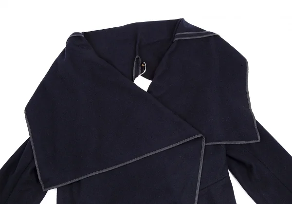 コムデギャルソンCOMME des GARCONS セーラーカラーボタンレス