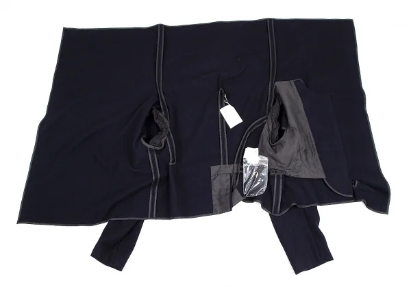 コムデギャルソンCOMME des GARCONS セーラーカラーボタンレス