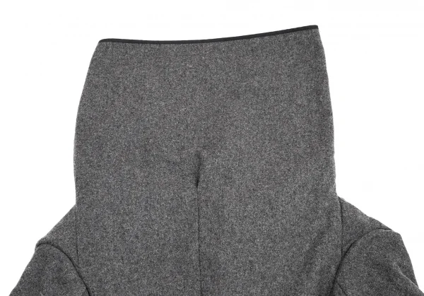 コムデギャルソンCOMME des GARCONSセーラーカラーボタンレスウールセットアップスーツ グレーM K-115081_009