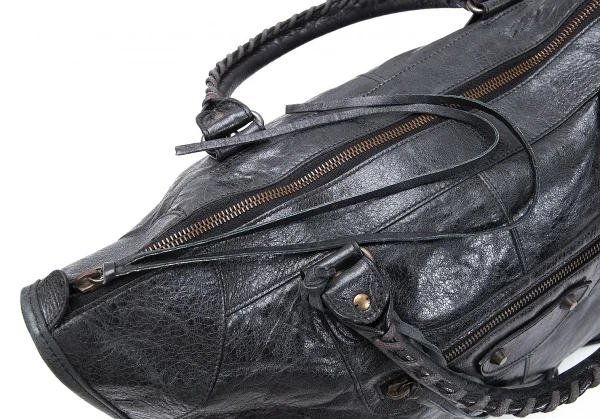 バレンシアガBALENCIAGA ジャイアントシティ トートバッグ 黒 K-115091_013