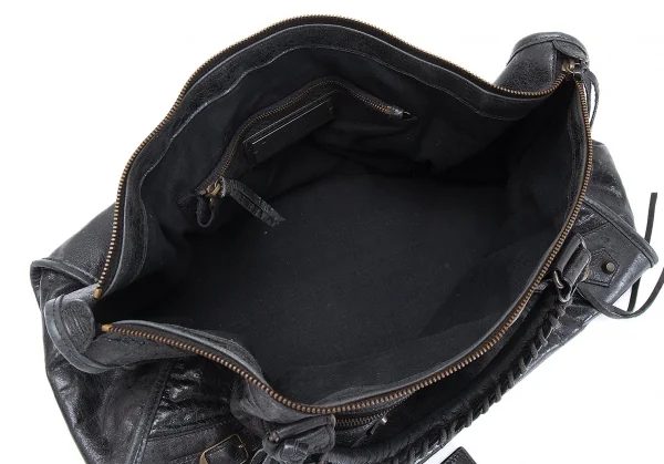 バレンシアガBALENCIAGA ジャイアントシティ トートバッグ 黒 K-115091_014