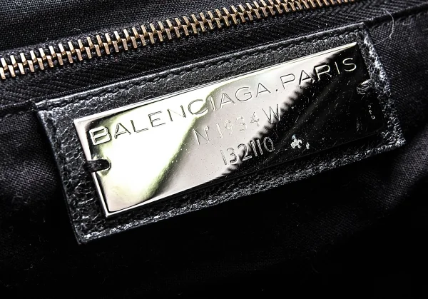バレンシアガBALENCIAGA ジャイアントシティ トートバッグ 黒 K-115091_017