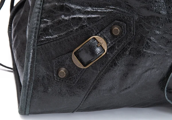 バレンシアガBALENCIAGA ジャイアントシティ トートバッグ 黒 K-115091_006