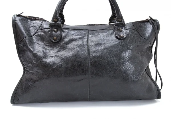 バレンシアガBALENCIAGA ジャイアントシティ トートバッグ 黒 K-115091_008