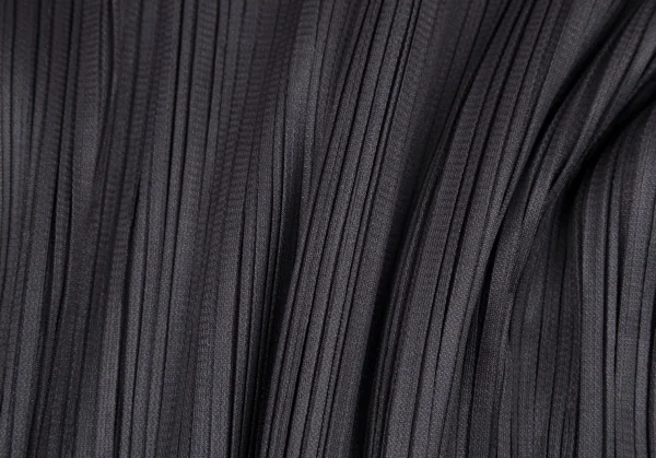 PLEATS PLEASE Pleated Buttonless Collarless Jacket K-115100_010