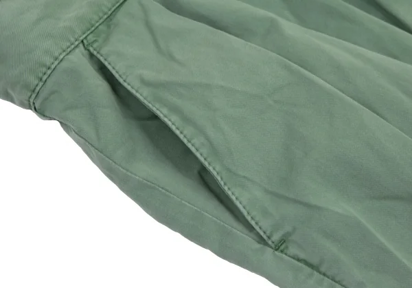 ツモリチサトTSUMORI CHISATO フロントラップタックショートパンツ 緑1 K-115103_006