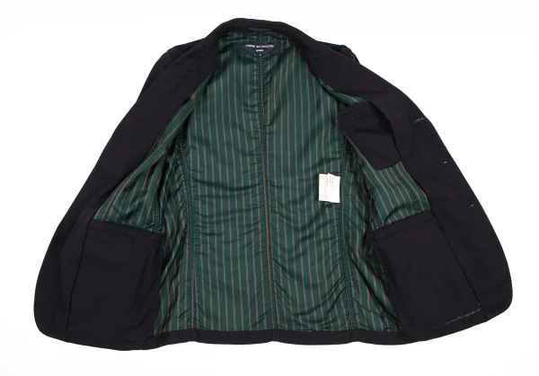 COMME des GARCONS HOMME Wool Stripe Puckering Jacket K-115112_012