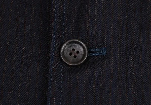 COMME des GARCONS HOMME Wool Stripe Puckering Jacket K-115112_006