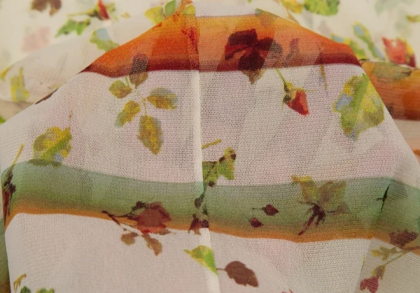 ジャンポールゴルチエJean Paul GAULTIER 小花プリントパワーネットホルターネックトップス クリームイエロー40 K-115130_012