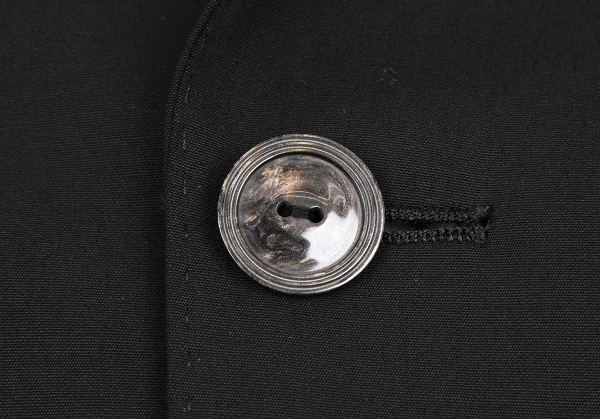 ジャンポールゴルチエ ファムJean Paul GAULTIER FEMME ウールバックオープン1Bジャケット 黒40 K-115145_009