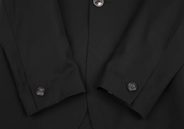 ジャンポールゴルチエ ファムJean Paul GAULTIER FEMME ウールバックオープン1Bセットアップスーツ 黒40 K-115147_007