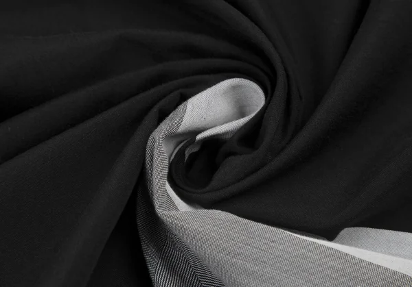 リミフゥLIMI feu フロントボタンデザインビッグシルエットドルマンチュニック 黒グレーS K-115151_012