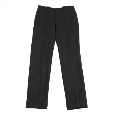 ポールスミス ロンドン Paul Smith LONDON ストライプウールスラックスパンツ