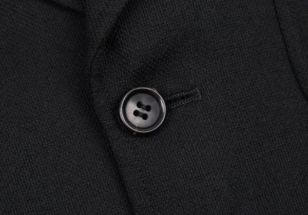 コムデギャルソン オムCOMME des GARCONS HOMME サマーウールパッチポケットジャケット 黒M K-115184_006