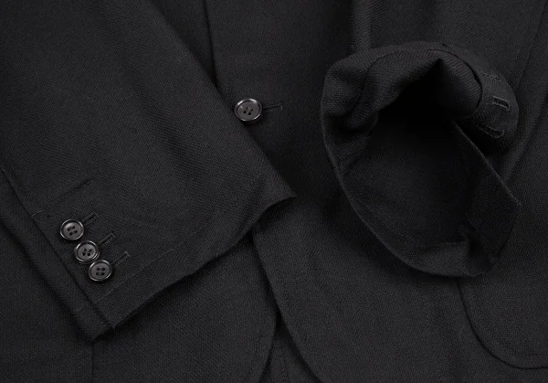 コムデギャルソン オムCOMME des GARCONS HOMME サマーウールパッチポケットジャケット 黒M K-115184_008