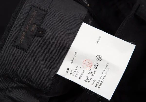 COMME des GARCONS HOMME Wool Pants K-115185_014