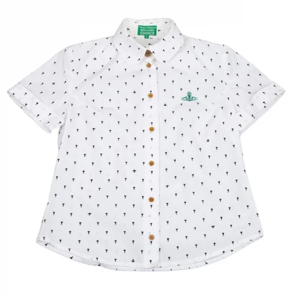 【新品】Vivienne Westwood ブラウス シャツ 丸襟 ORB ヴィヴィアンウエストウッド レッドレーベルVivienne Westwood