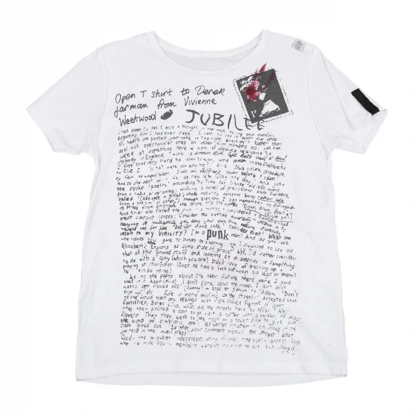 セディショナリーズSEDITIONARIES ORIGINAL PERSONAL COLLECTION レタープリントパンクTシャツ 白L位 K-115212_001