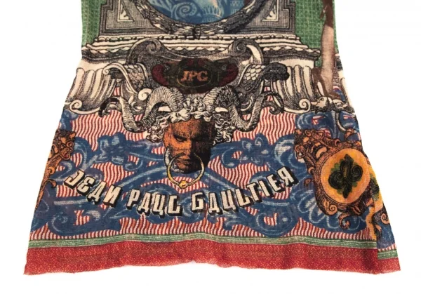 ジャンポールゴルチエ マイユJean Paul GAULTIER MAILLE タトゥーガールプリントパワーネットカットソー マルチ42 K-115231_008